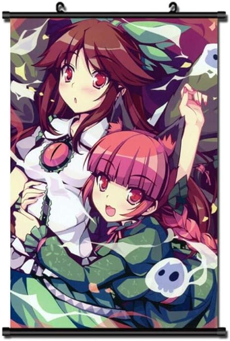 Amazon アニメ壁掛けポスターオタクアニメーション周辺ファンギフト東方project 50x75cm アニメ 萌えグッズ 通販