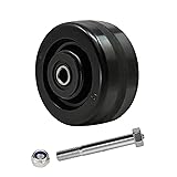 LONGRUNFORU 4" x 2" Industrial Casters, Phenolic