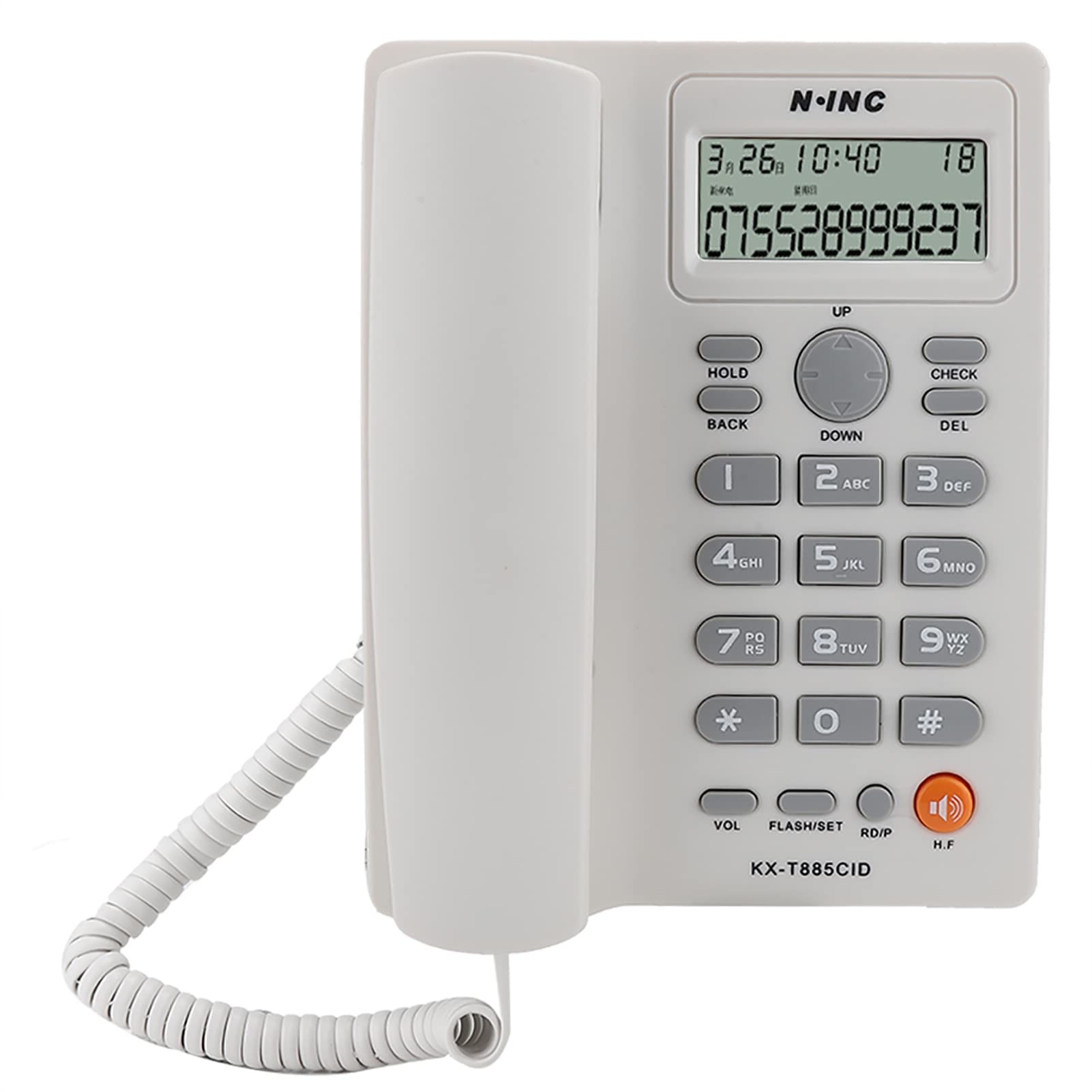 Photo 1 of Big Corded Phone for Hearing and Visually impaired Telephone for Seniors, Includes Speed Dial, Big Buttons, Works in Power Outages, Extra Ringer and Speaker