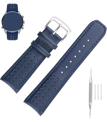 Ewatchparts 18mm Watch Leather Band Strap Compatible With Citizen