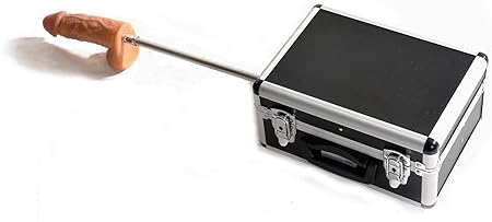 Sexmaschine im Koffer mit Fernbedienung. Eine Fickmaschine die viele Stellungen zulässt und schnell vor ungewollten Mitwisser