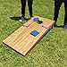 GoSports 4'x2' Regulation Size Wooden Cornhole Boards Set | Includes Carrying Case | Full Regulation Size Bean Bag Toss Boards
