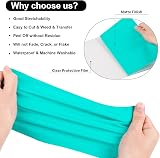 VINYL FROG Bright Teal HTV Vinyl Roll 30.5x155cm Turquoise Heat Transfer view 2