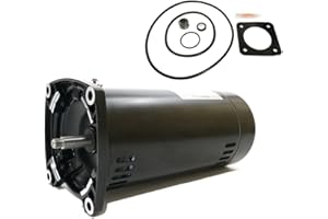 PURI TECH Century Electric USQ1152 1 1/2-Horsepower Up-Rated Square Flange Replacement Motor (Formerly A.O. Smith)