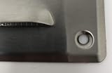 EUROPLAST 260x105mm Stainless Steel Vent Grille Cover with Insect Mesh view 3