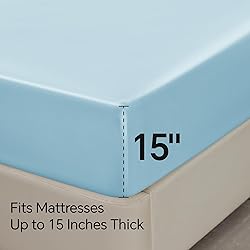 BEDELITE Satin Sheets Twin XL Size Bed Set, Luxury
