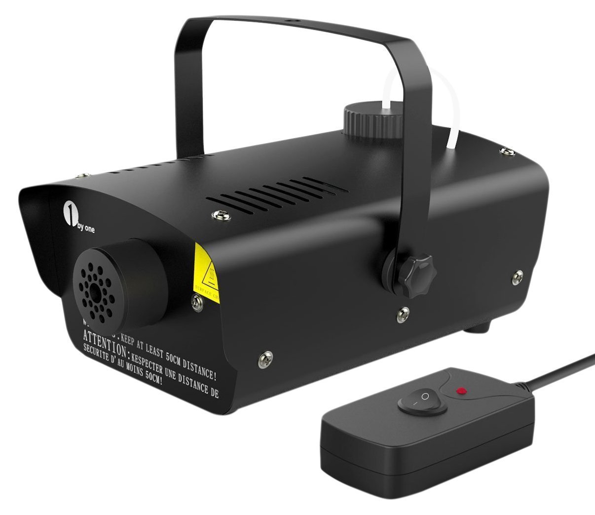 1byone Halloween Fog Machine with Wired Remote Control, 400Watt Smoke