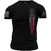 Grunt Style Red Line Flag T-Shirt