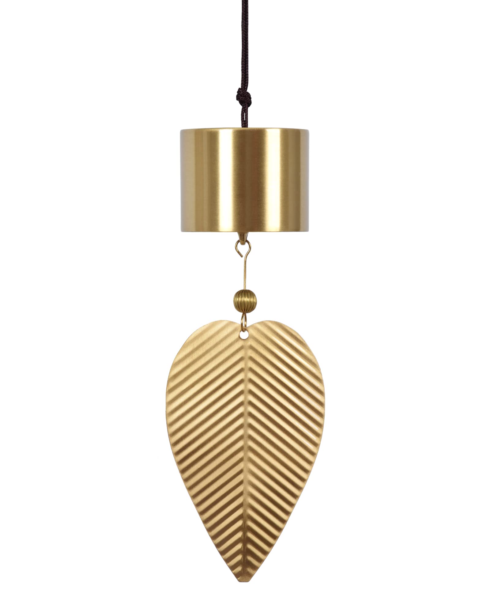 Small snail Japanese Wind Chime Vintage Copper Windbell Hanging Ornament Indoor Outdoor Decoration Classic Retro Decor Windchimes for Walkway Garden Yard Patio, Cylinder