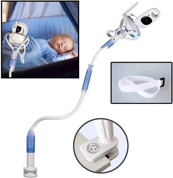FlexxiCam Universal Baby Camera Mount, Infant Video Monitor Shelf and