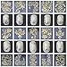 Hot Gold 3D Nail Art Stickers Decals,108pcs/sheet Top Quality Metallic Flowers Mixed Designs Nail Tips Accessory Decoration Tool