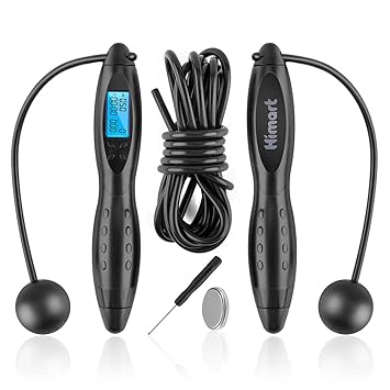 【クリックで詳細表示】エア縄跳び Himart 縄なし縄跳び 消？カロリー なわとび 2way 跳び式 ロープの長さ調節可 大人用 子供用 ダイエットトレーニング用 室内 室外 自宅 ノイズ減少 縄跳びできない者にも対応