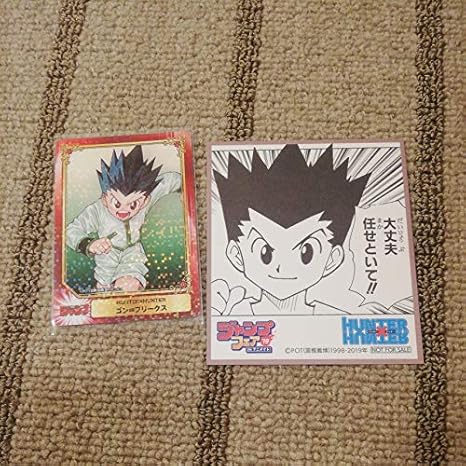 Amazon ハンターハンター ミニ色紙 イラストカード アニメ 萌えグッズ 通販