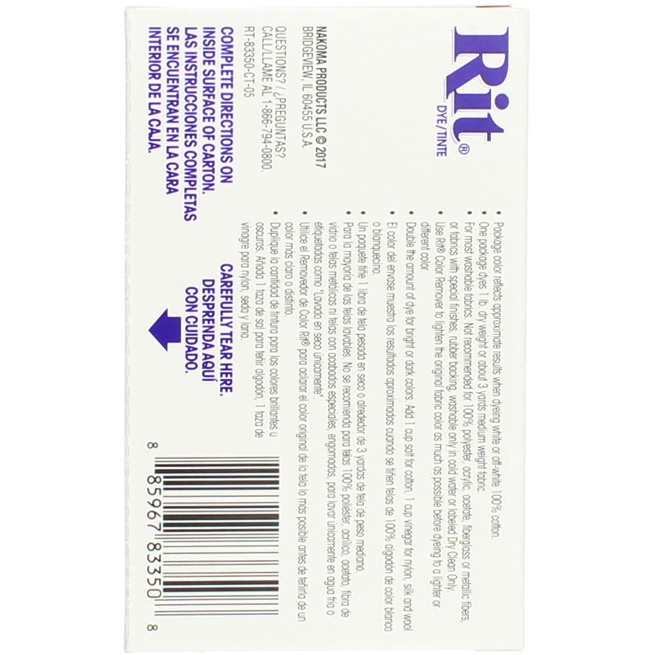 Rit Tint And Powder Dye(Dark Green) 1-Pack