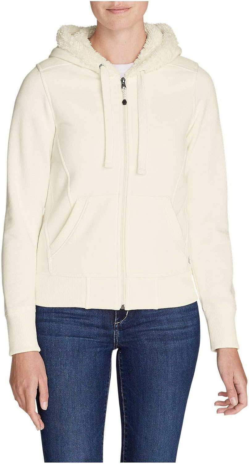 eddie bauer sherpa hoodie women's