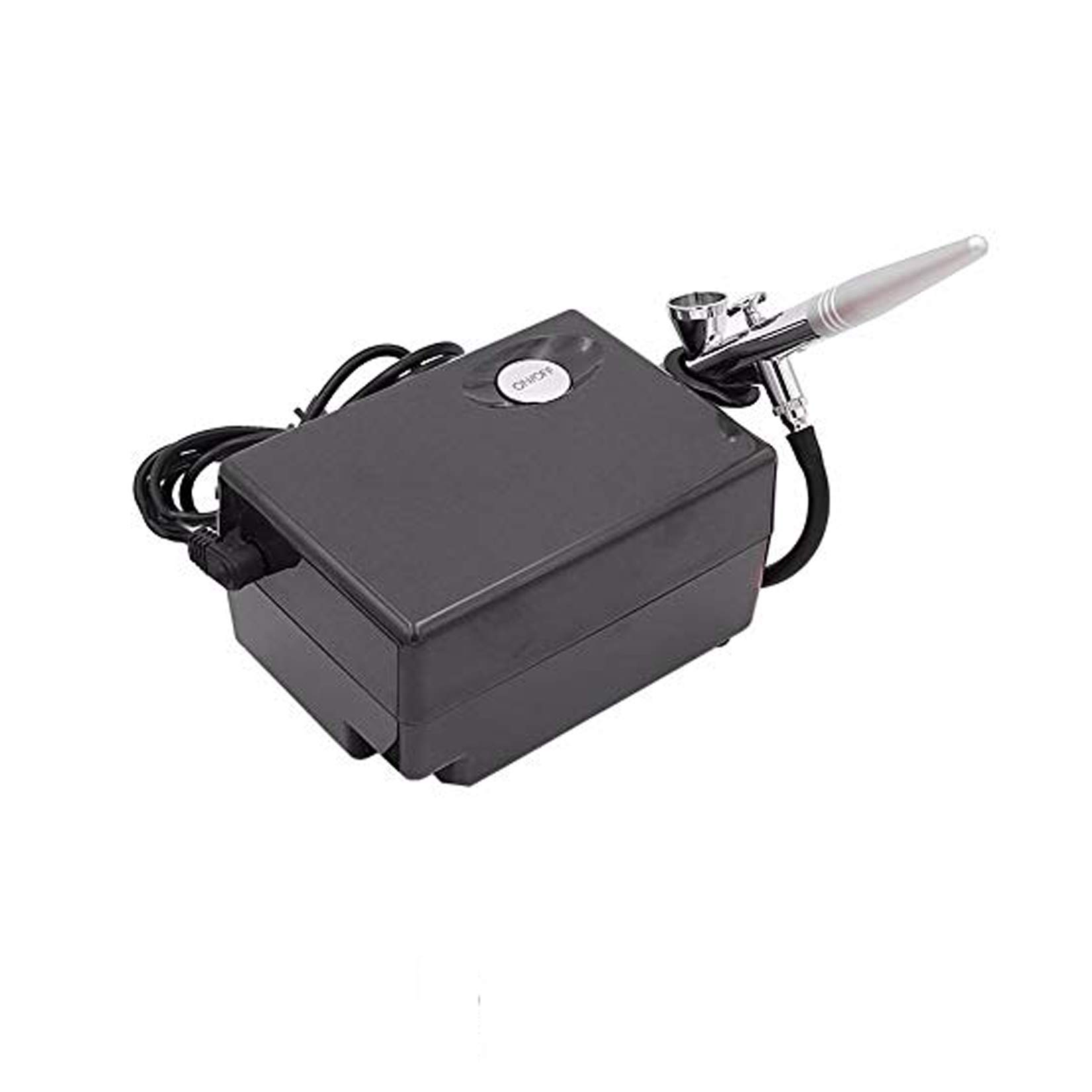 HXZB Airbrush Makeup Set Air Brush Kit for Face Paint with Mini Air Compressor 0.4Mm Needle Water Ox