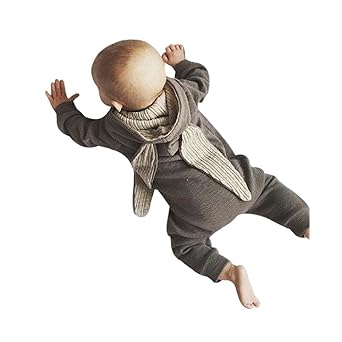Lilicat Baby Kleidung Mantel Säugling Baby Kapuzenpullover Mädchen Junge Bekleidungsset Unisex Hase 3D Ehar Sweatshirt Overall Outfits Jumpsuit Warm Romper Outwear