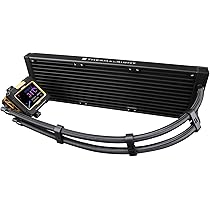 032C フェイスレス フテット フルオハ S25URC0631050FADEDBLACK Amazon.com: Thermalright CORE Vision 360 Black CPU AIO