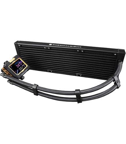 Cooler Thermalright FW360 X White CPU AIO Cooler – 360mm Radiator, IPS ...