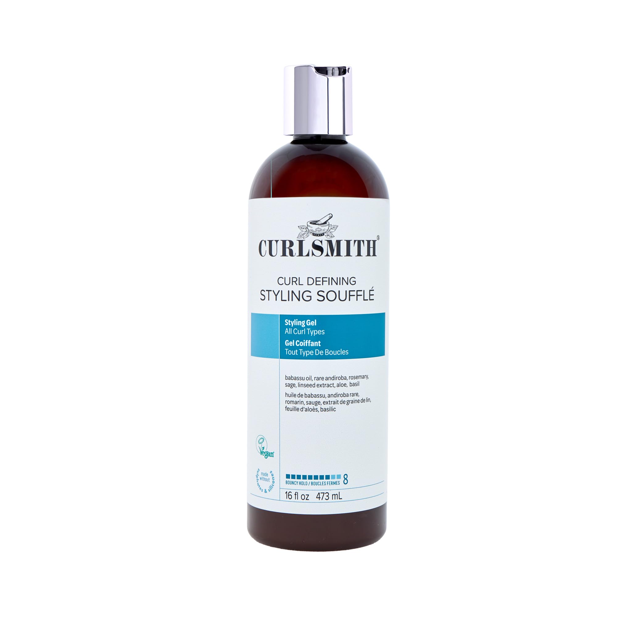 Photo 1 of CURLSMITH - Curl Defining Styling Soufflé - Vegan Medium Hold Styling Gel for Wavy, Curly and Coily Hair (16oz)
