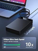 UGREEN 3.5/2.5 Inch SATA USB 3.0 Hard Drive Enclosure 22TB Docking Station view 3