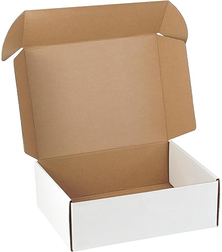 TryDrem 30 Pack Colorful Shipping Boxes, 9x6x4 Inch Corrugated Cardboard Mailing Boxes For Small Business
