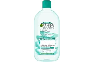 Garnier Micellar Cleansing Water, All-In One Hydrating and Replumping Makeup Remover + Face Cleanser with Hyaluronic Acid & A