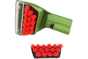 QINAN 1400B Little Green Multi-Purpose Tools Replacement Parts Compatible for bissell 1400B 1425 1400 3194 3353 2458 3588F 1986 1844 2290A 1400W 1425W Tough Stain Brush Tool Attachments (Green 1+1)