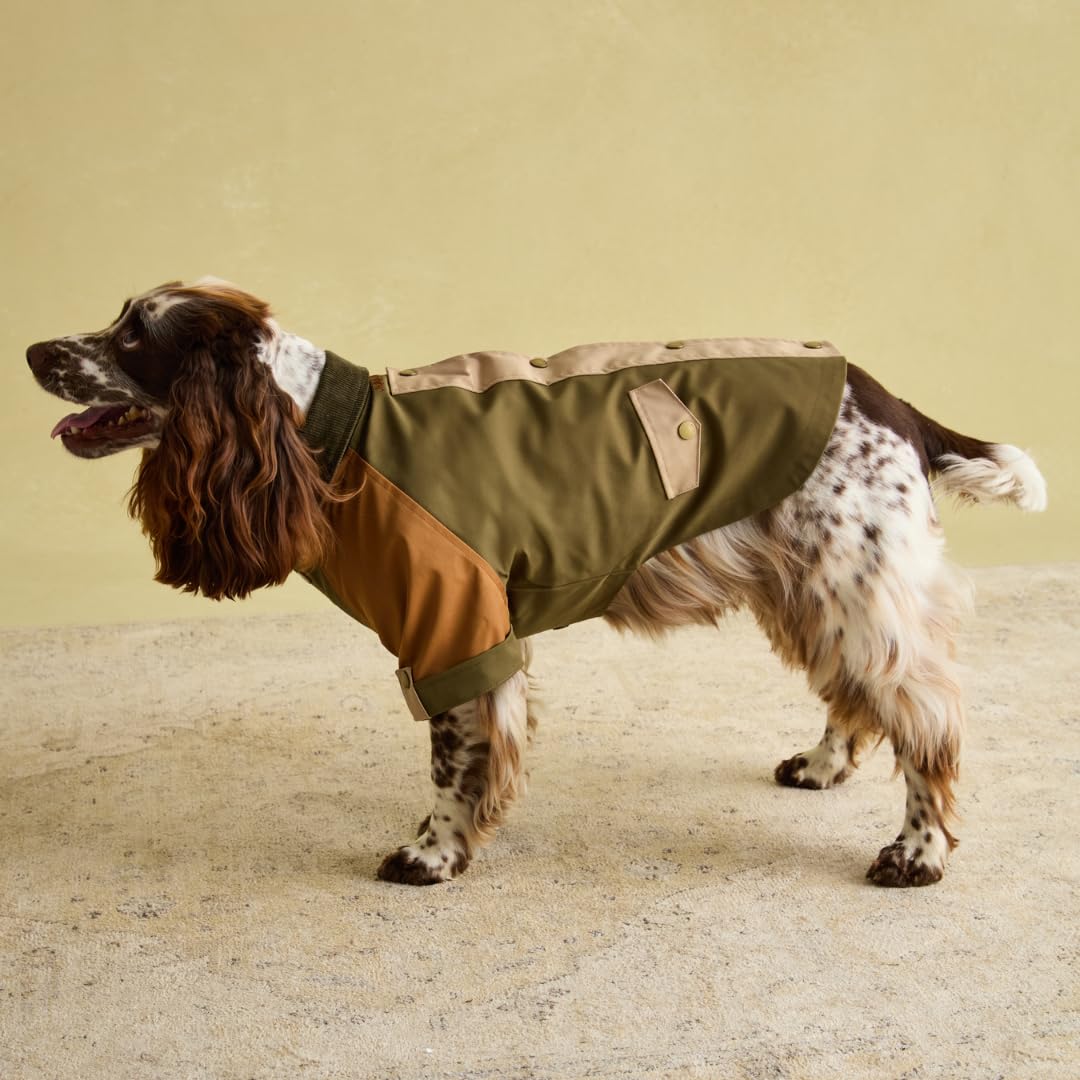 Rosewood x Joules Kennington Coat for Dogs, Large, Washable, Lightweight Jacket, Water-Resistant Dog Coat for Large Dogs