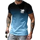 SOLY HUX Men's Short Sleeve Graphic Tees Summer Crewneck Top Shirt Beach Vacation T-Shirts
