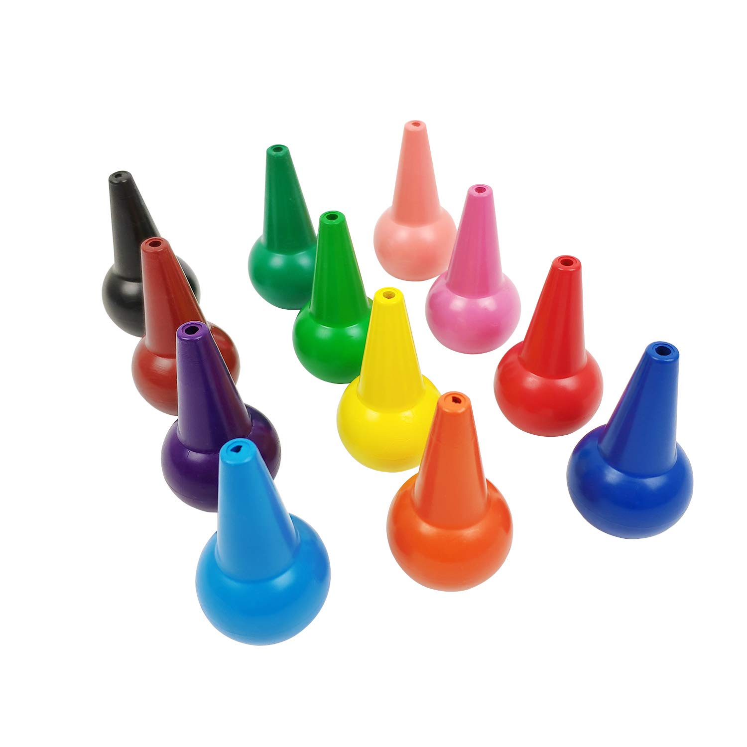 Garcons Et Filles Omonic 12 Crayons Crayons De Bebe Couleurs Pour Les Tout Petits Surete De Lavage Et Non Toxiques Pour Tout Petits Batonnets De Crayons Jouets Empilables Pour Bebes Enfants Fournitures D Ecole Fournitures De
