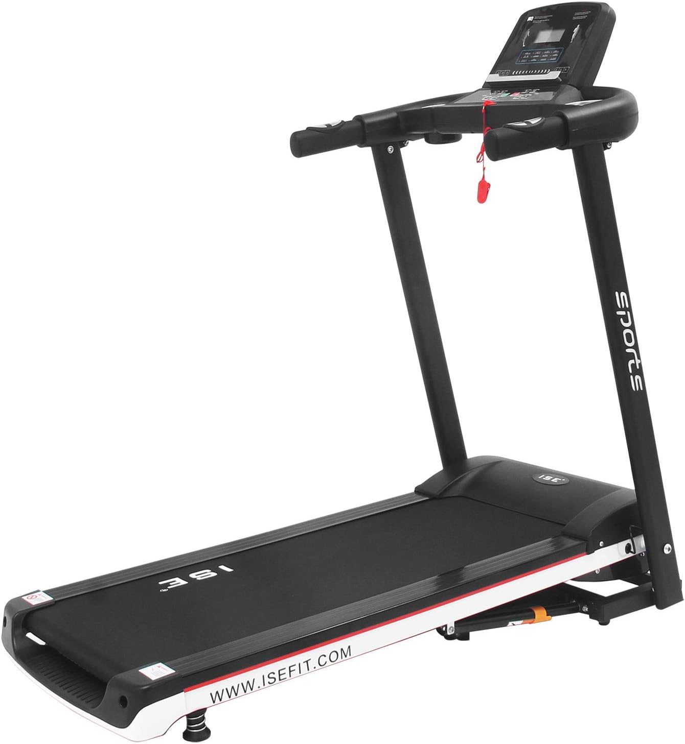 Electric Power Motorized Treadmill Running Jogging Walking Machine Folding Cardio Fitness Indoor Home Gym Exercise Workout