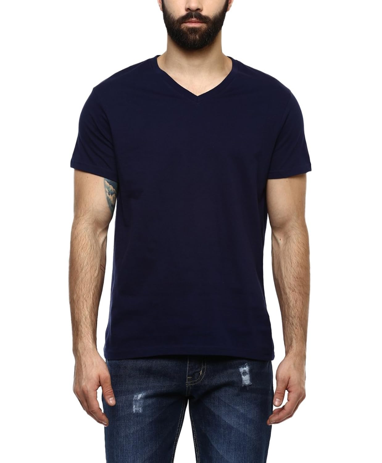 aventura outfitters men's cotton and polyester blend combo of 4 t-shirts