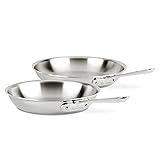 All-Clad D3 3-Ply Stainless Steel Fry Pan Set 2