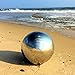Whole House Worlds The Crosby Street Stainless Steel Gazing Ball for Homes and Gardens, 7