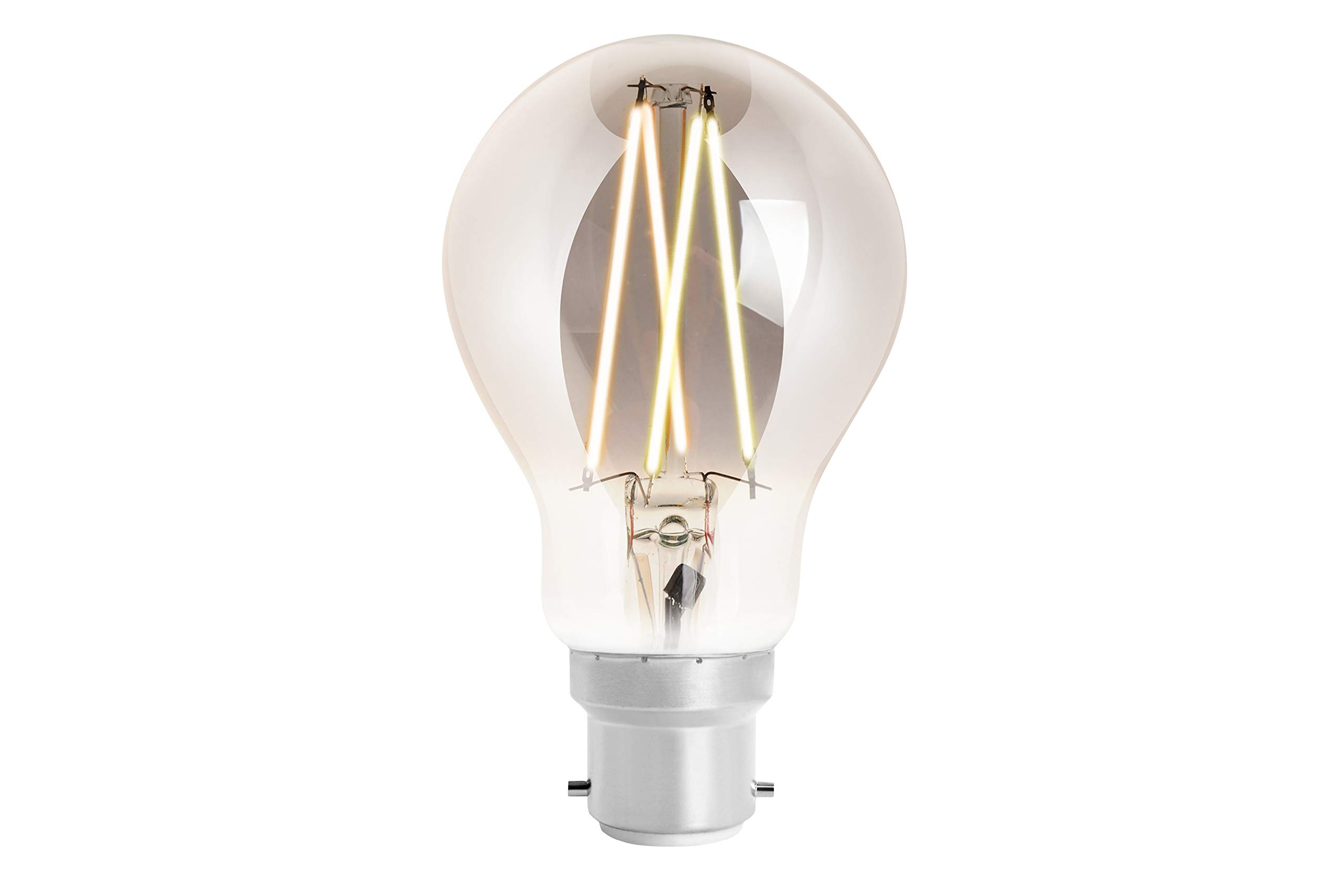 4lite WiZ Connected A60 Smoky White WiFi LED Smart Bulb - B22 Bayonet Cap