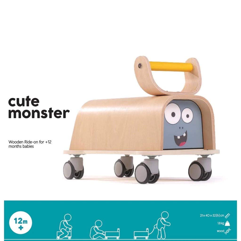 wooden ride on walker