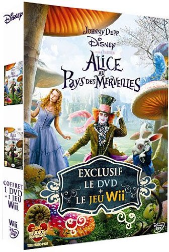 Alice Au Pays Des Merveilles - Dvd + Jeu Vidéo Nintendo Wii