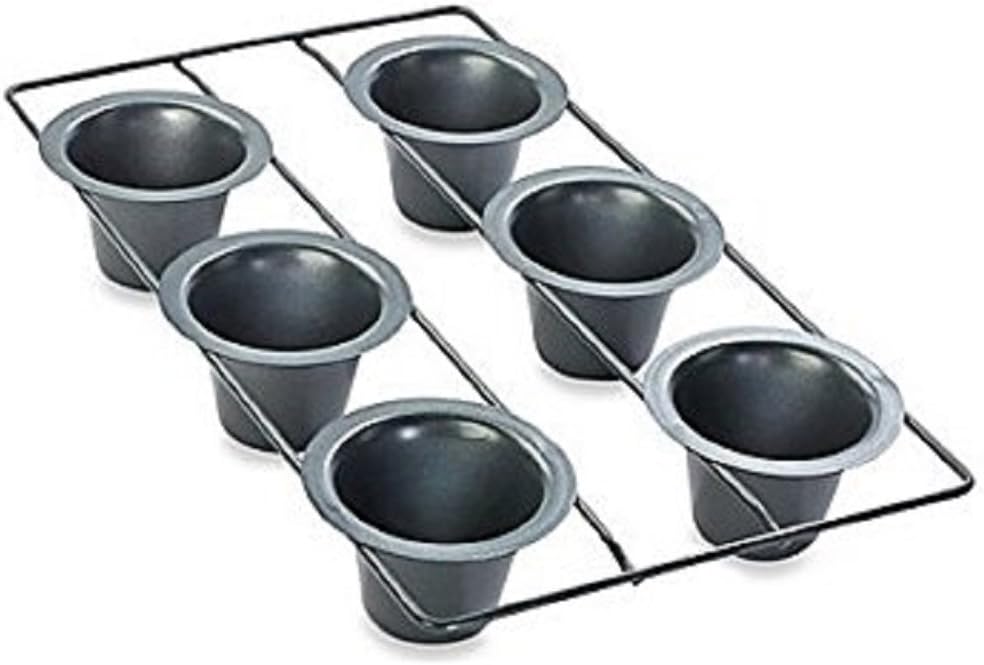Wilton Popover Pan Ultra Bake 2 NonStick 6 Cavity Amazon.ca Home & Kitchen