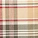 DII Give Thanks Plaid Fall Table Decor, Autumn & Thanksgiving Tabletop Linens, 14x108 Table Runner