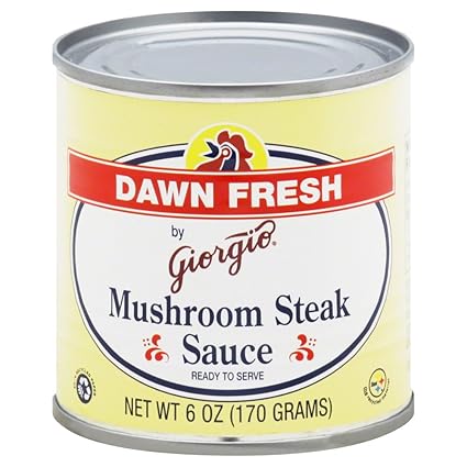 Amazon Com Dawn Fresh Mushroom Steak Sauce 6 Oz Pack Of 6 Hot Sauces Grocery Gourmet Food