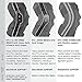 Shock Doctor Knee Brace Support, Compression Sleeve w/ side Stabilizers, Patellar Support, Meniscus Injuries, Ligament Sprains, Knee Sleeve, Knee Brace for Men & Women, Running, Walking