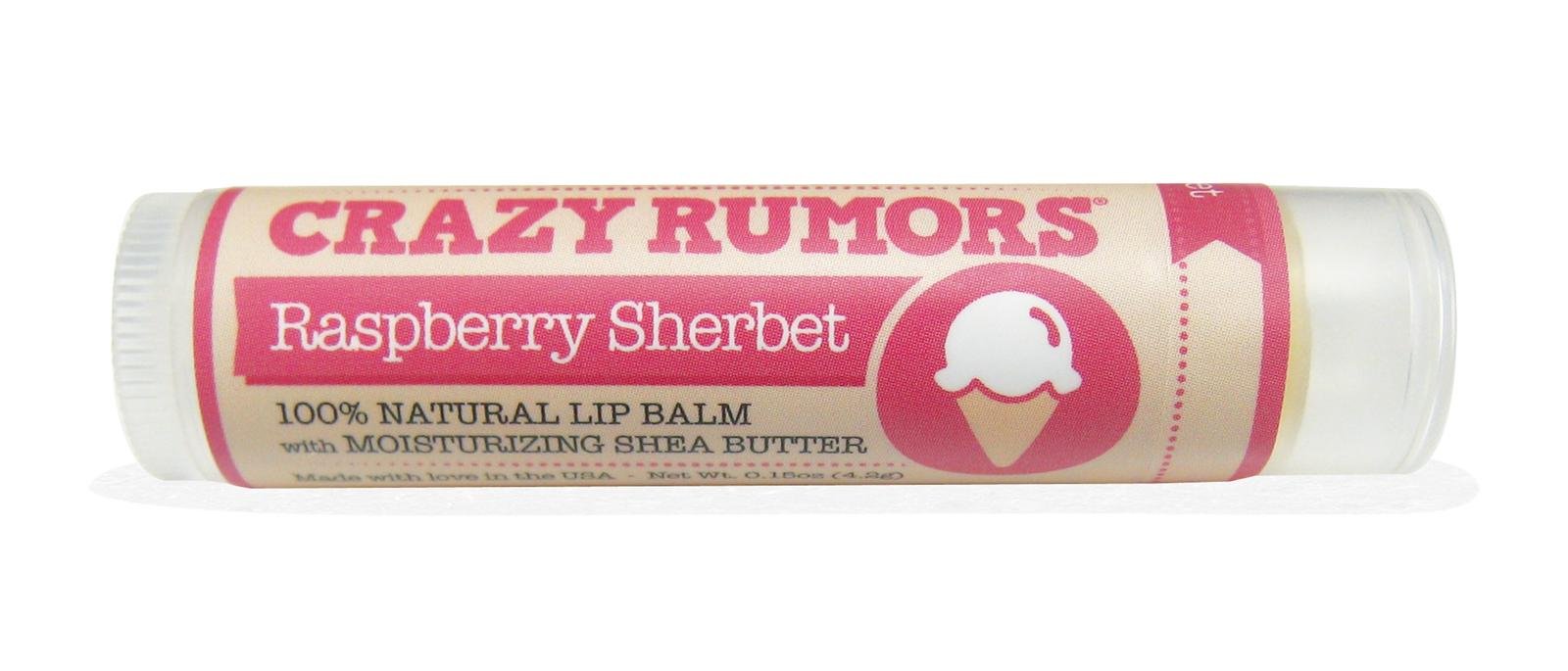 Crazy Rumors Scented Lip Balm 4.4ml - Raspberry Sorbet