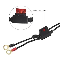 Sae to O Ring Terminal Harness 2FT - Sae Eyelet