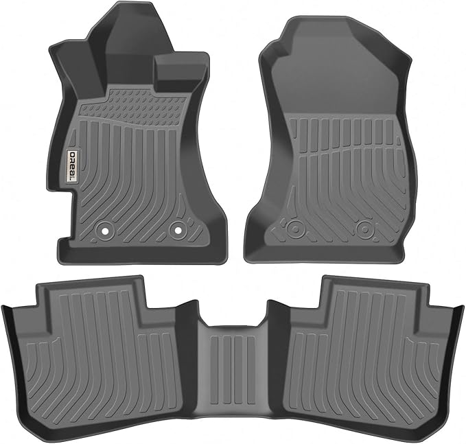 Black Floor Mats Replacement for Liners Subaru Forester