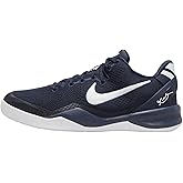 Nike Kobe 8 Big Kids' Basketball Shoes (FN0266-400, College Navy/College Navy/White)