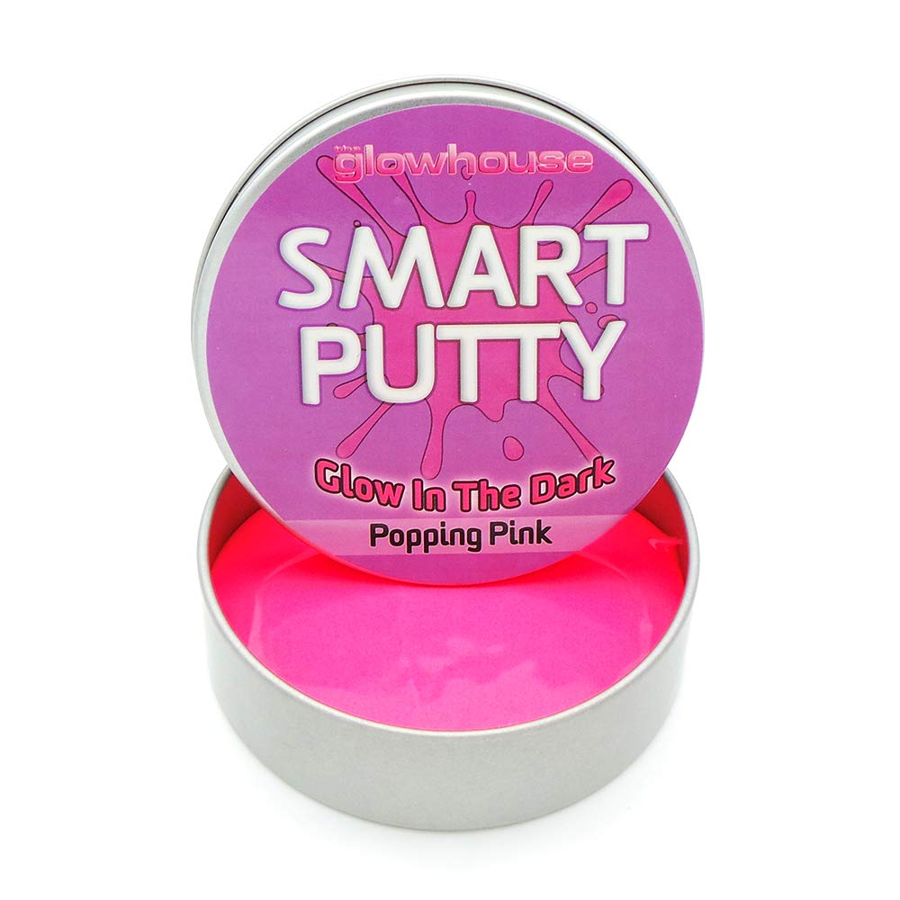 Glow In The Dark Smart Putty (Popping Pink)