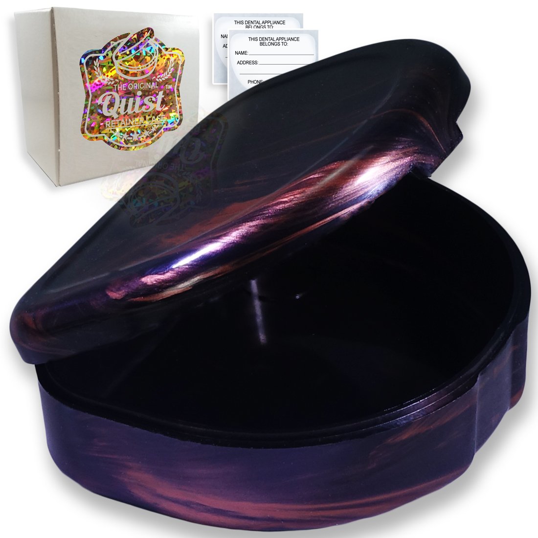 QUIST (TM) FarOut - Orthodontic Retainer Case (Confetti) : Beauty