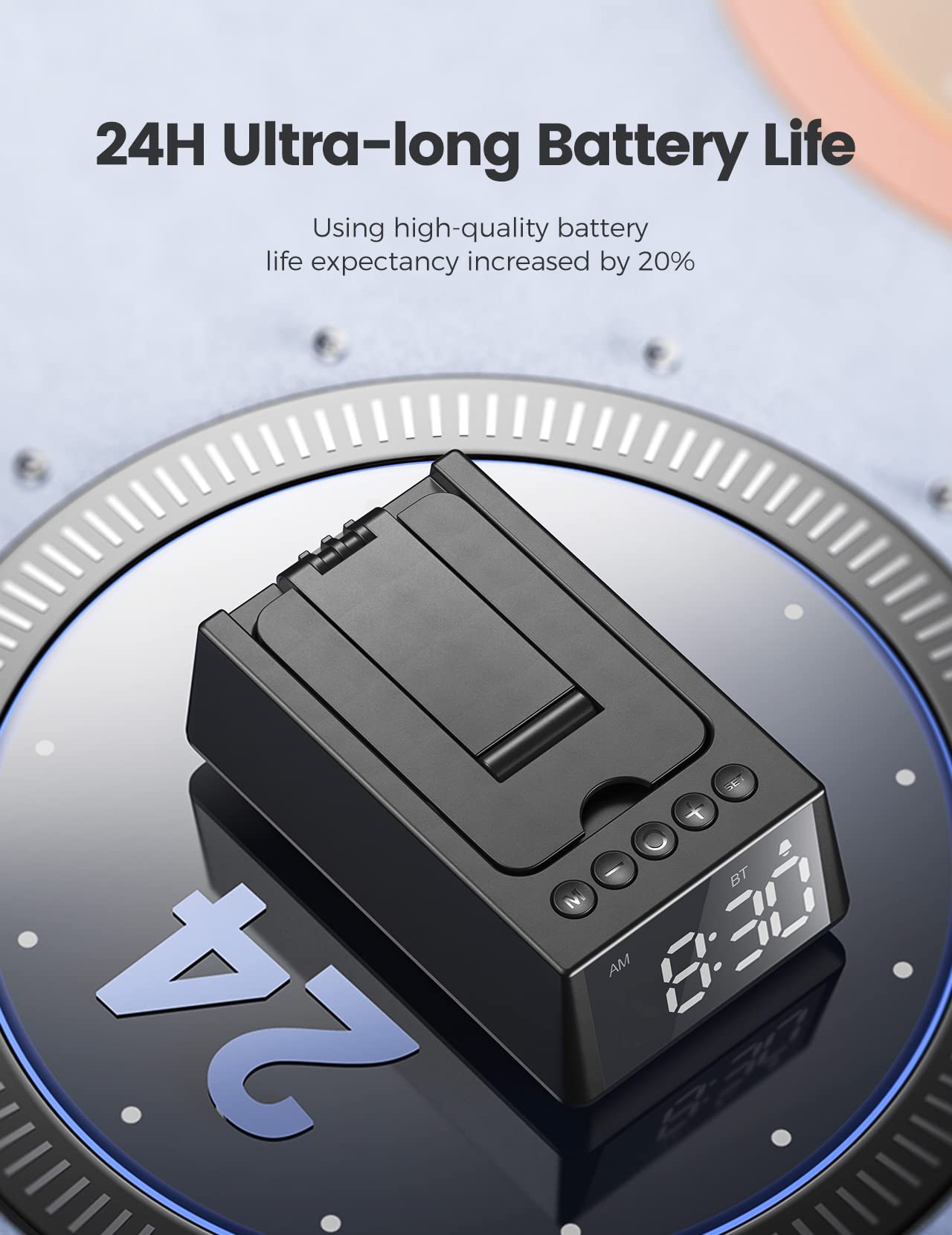 Bluetooth Speaker White Elephant Gifts:Induction Cell Phone Stand HD Sound Gift for Men Women Adults Birthday Christmas Secret Santa,Kitchen Gadget Mom Wife Dad Husband Teen Stocking Stuffers(Black)