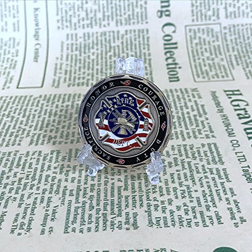 Saint Florian Firefighters Prayer Challenge Coin